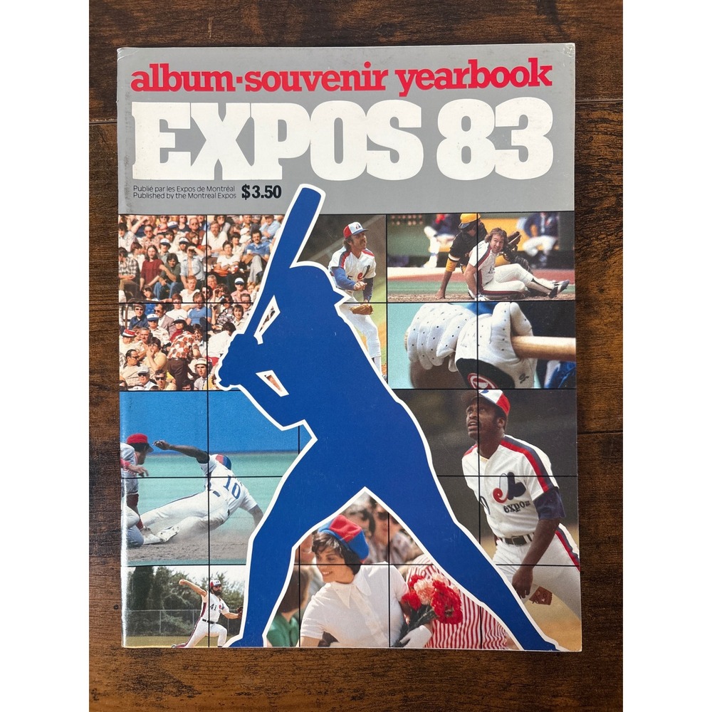 Vintage 1983 Montreal Expos Album-Souvenir Yearbook MLB Baseball Program